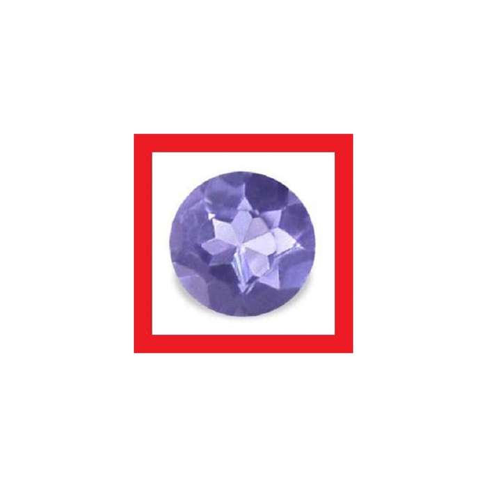 Tanzanite [Africa] - Faceted Round Shape - 0.03cts To 0.05cts