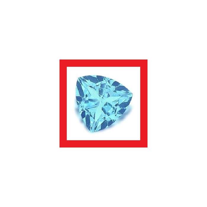 Topaz [Africa] - Faceted Triangle Shape - 0.26cts
