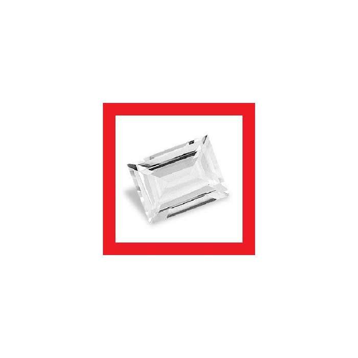 Topaz [Africa] - Faceted Rectangle Shape - 0.75cts