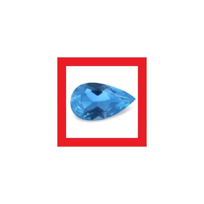 Topaz [Africa] - Faceted Pear Shape - 0.29cts