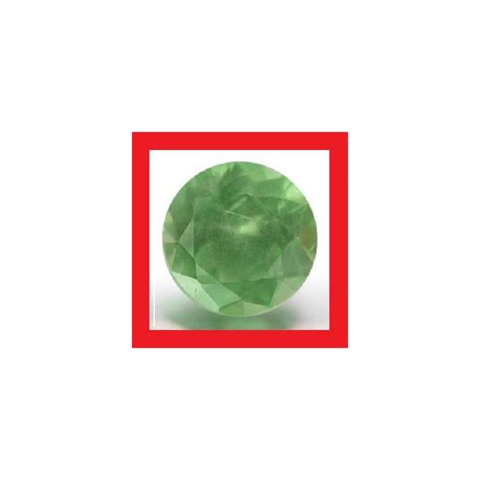 Tsavorite [Kenya] - Pair Of Faceted Round Shape - +/-0.056cts