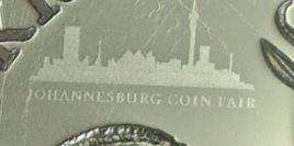 *** 2025 - SA SILVER PROOF KRUGERRAND WITH JHB COIN FAIR PRIVY - FIRST RELEASE  SANGS PF70 ***