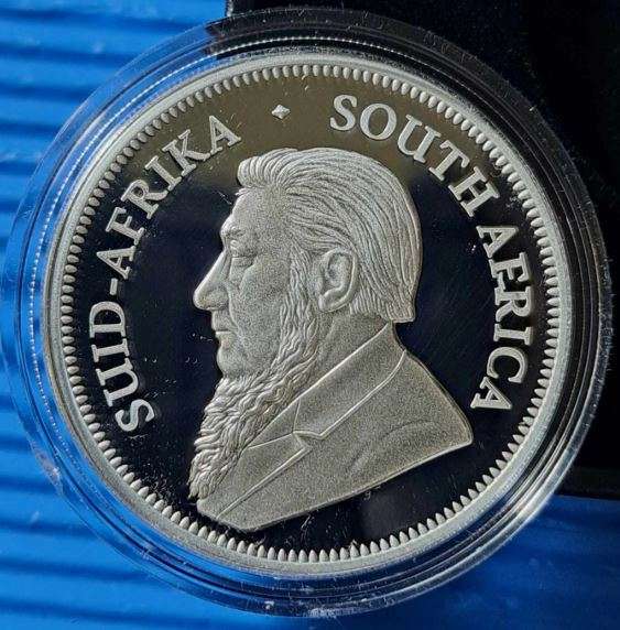 2025 SA Silver Proof Krugerrand with JHB Privy Mark