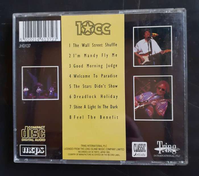 10cc Live In Concert Vol.1 (CD)
