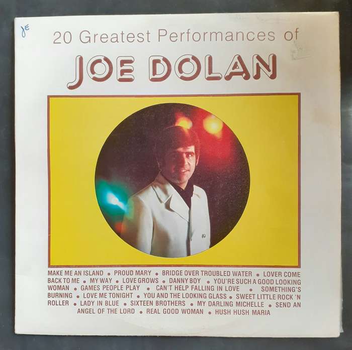 Joe Dolan - 20 Greatest Performances Double LP Vinyl Record Set