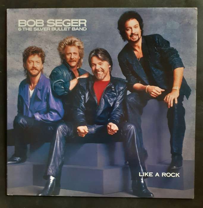 Bob Seger & The Silver Bullet Band - Like A Rock LP Vinyl Record - UK Pressing