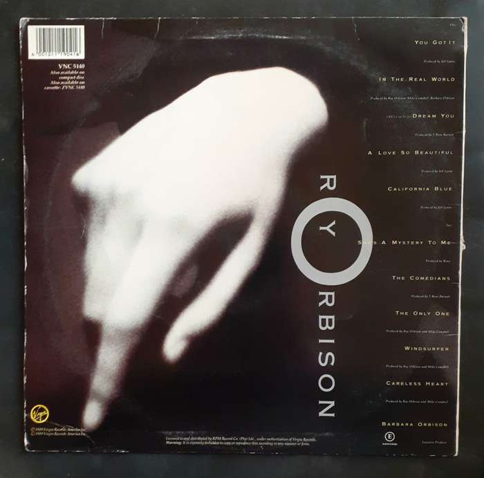 Roy Orbison - Mystery Girl LP Vinyl Record
