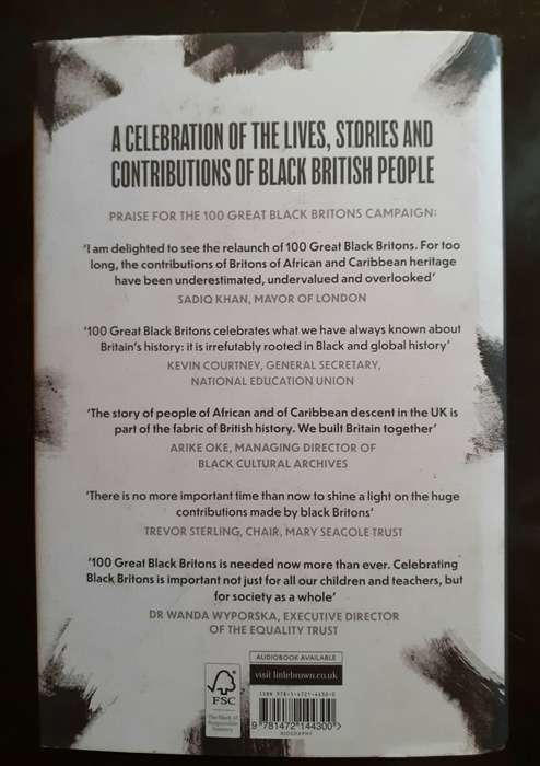 100 Great Black Britons by Patrick Vernon & Angelina Osborne (Hardcover)
