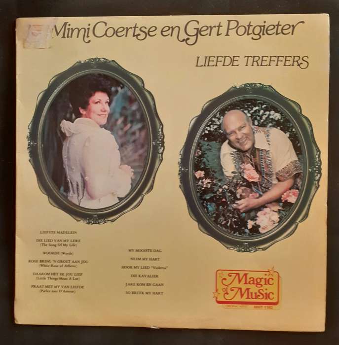 Mimi Coertse en Gert Potgieter - Liefde Treffers LP Vinyl Record
