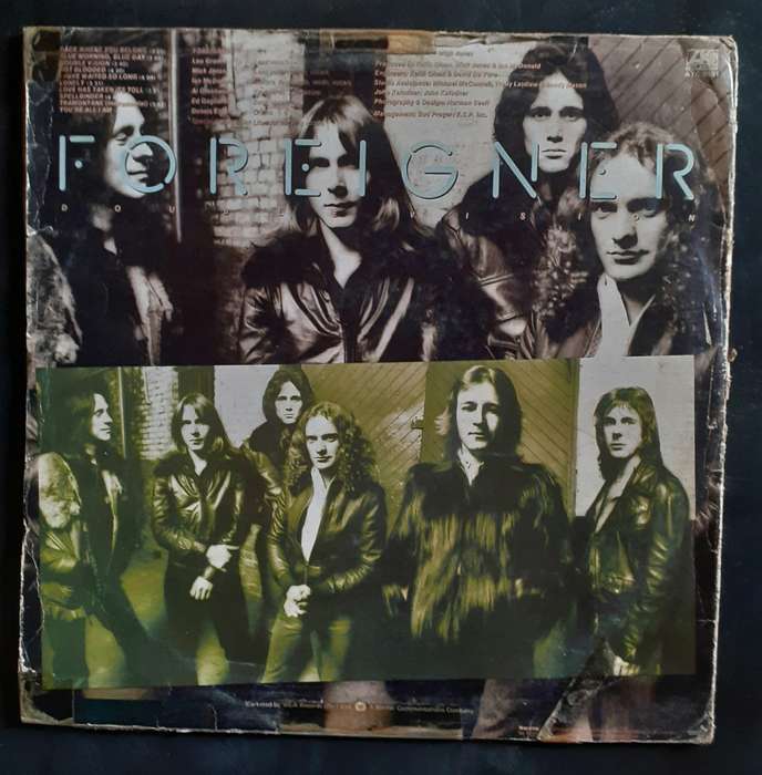 Foreigner - Double Vision LP Vinyl Record