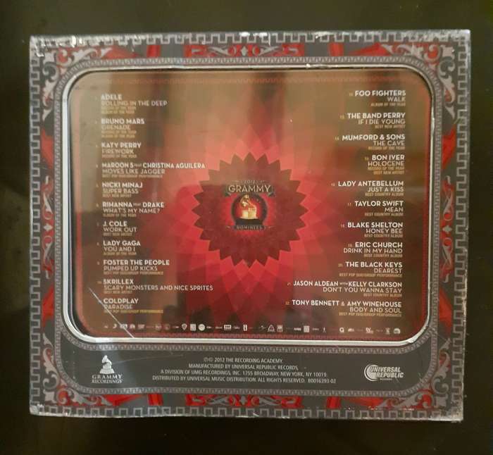 2012 Grammy Nominees (CD)