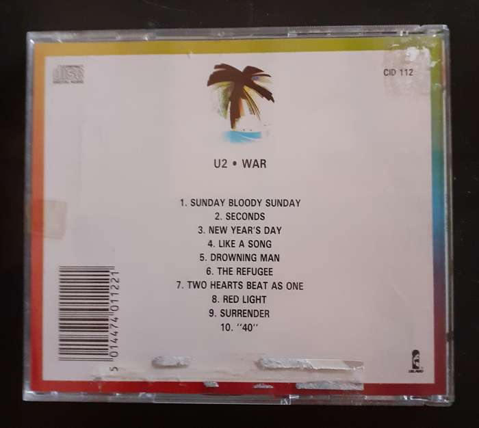 U2 - War (CD) - UK Edition