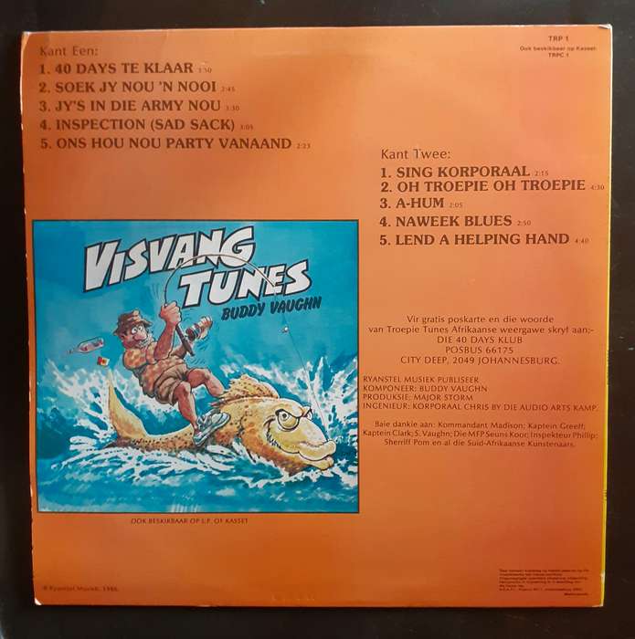 Buddy Vaughn - Troepie Tunes LP Vinyl Record