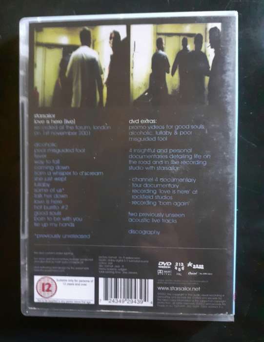 Starsailor - Love Is Here (Live) (DVD)