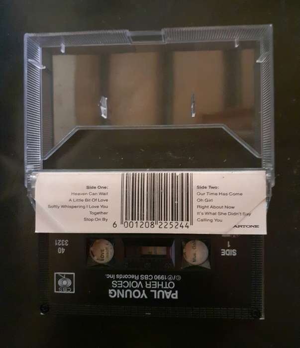 Paul Young - Other Voices Cassette Tape