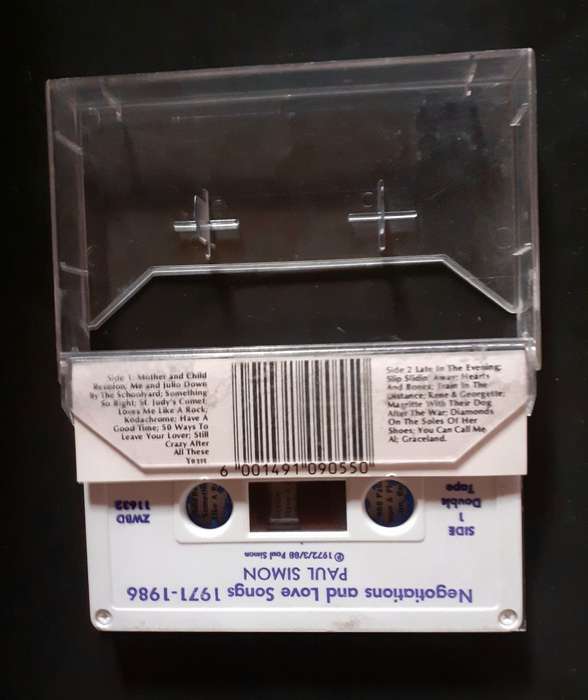 Paul Simon - Negotiations And Love Songs (1971-1986) Cassette Tape
