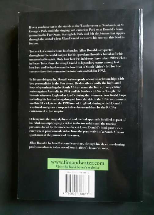Allan Donald - The Autobiography : White Lightning