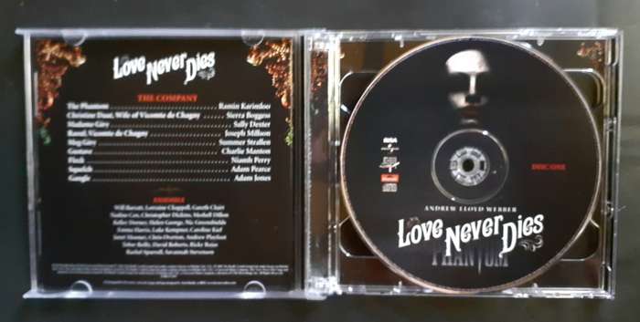 Andrew Lloyd Webber - Love Never Dies (2 CD Set)