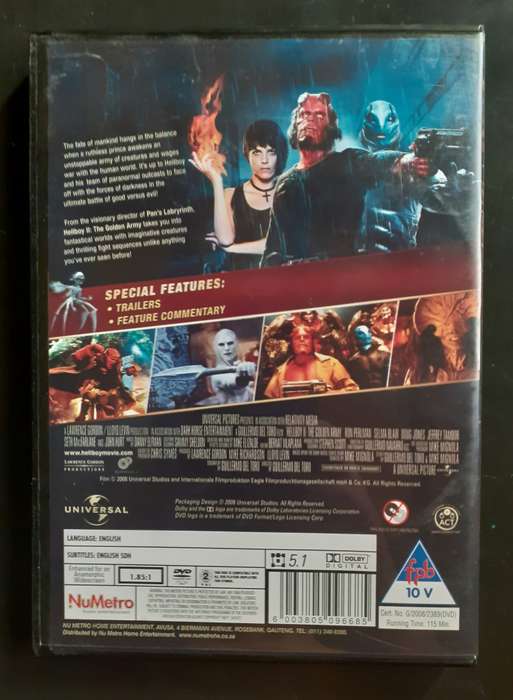 Hellboy - The Golden Army (DVD)