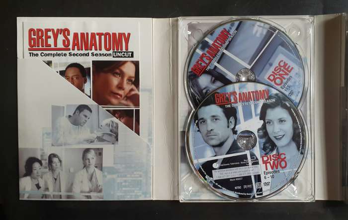 Grey's Anatomy - The Complete Second Series (6 DVD Set)