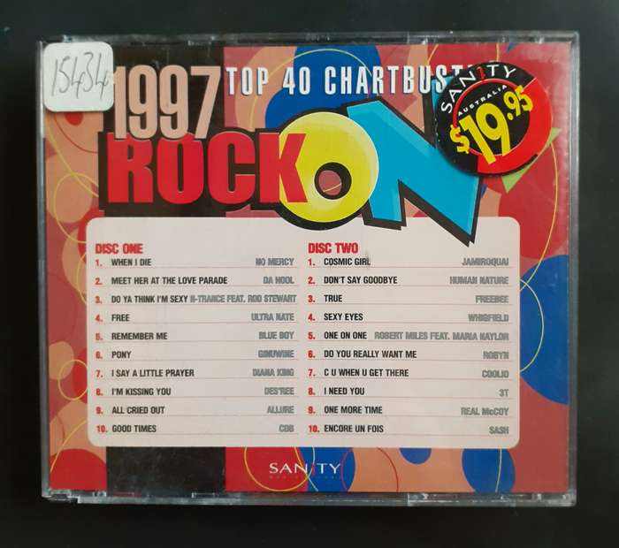 1997 Rock On - Top 40 Chartbusters  (2 CD Set)