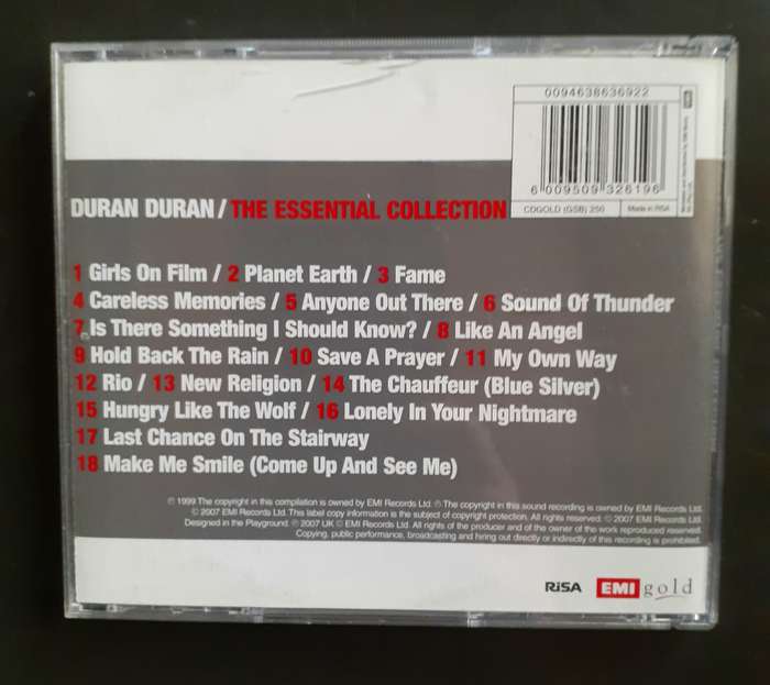 Duran Duran - The Essential Collection (CD)