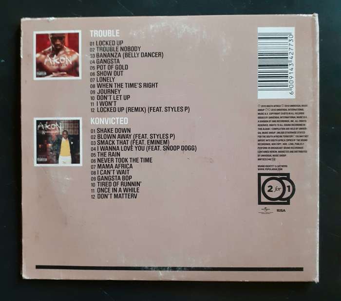 Akon - Trouble & Konvicted (2 CD Set)