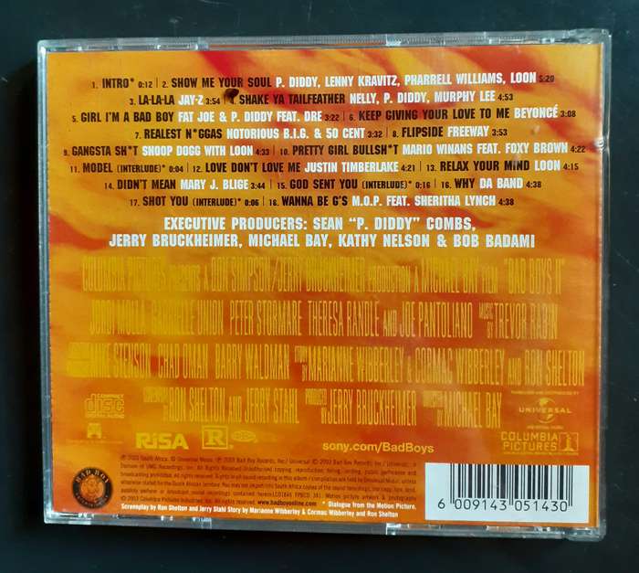 Bad Boys II The Soundtrack (CD)