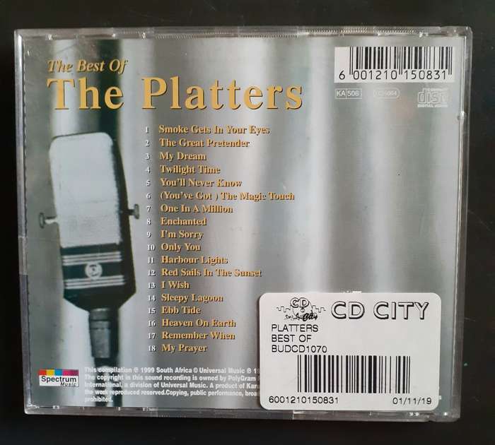 The Best of The Platters (CD)