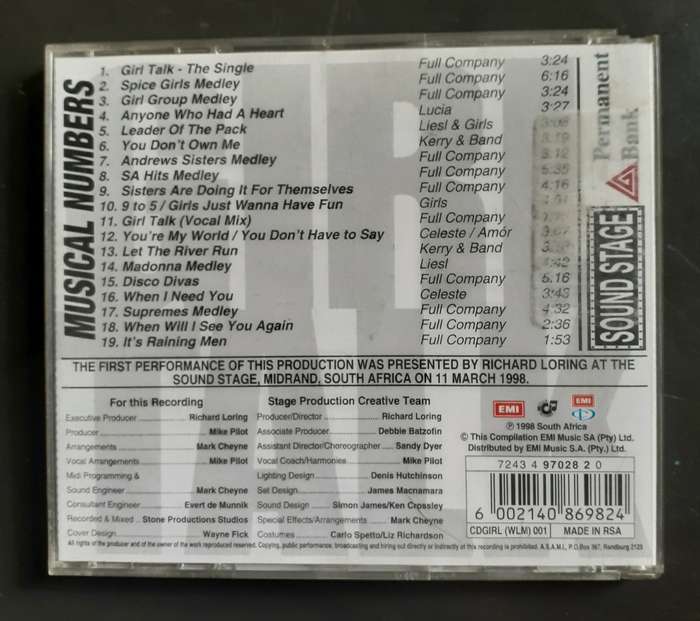 Girl Talk (Original Cast Recording) (CD)