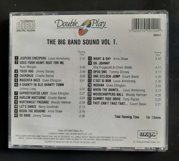 The Big Band Sound Vol.1 (CD)