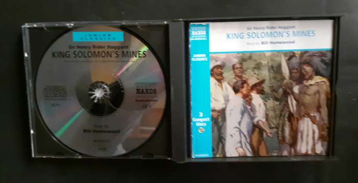 King Solomons Mines by Sir Henry Rider Haggard Read by Bill Homewood - Audio Book (3 CD Set)
