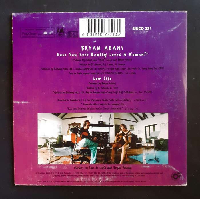 Bryan Adams - Have You Ever Really Loved A Woman? (CD Single)