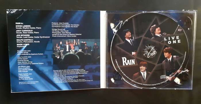 Rain (Tribute to The Beatles) - Live One (CD)