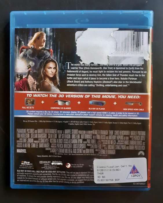 Thor - Limited Edition (Blu-ray 3D)