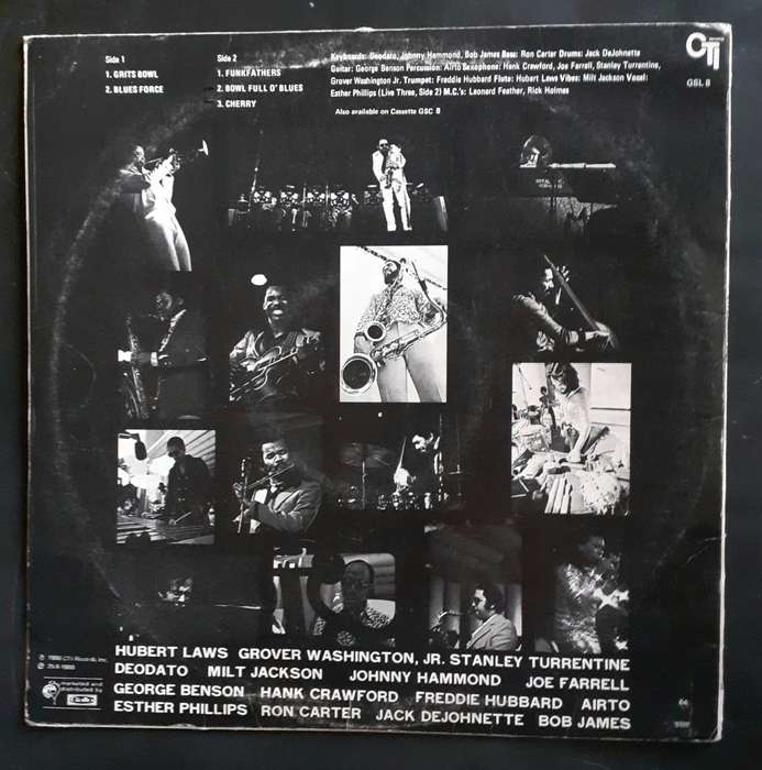 CTI All-Stars  CTI Summer Jazz Live at The Hollywood Bowl LP Vinyl Record