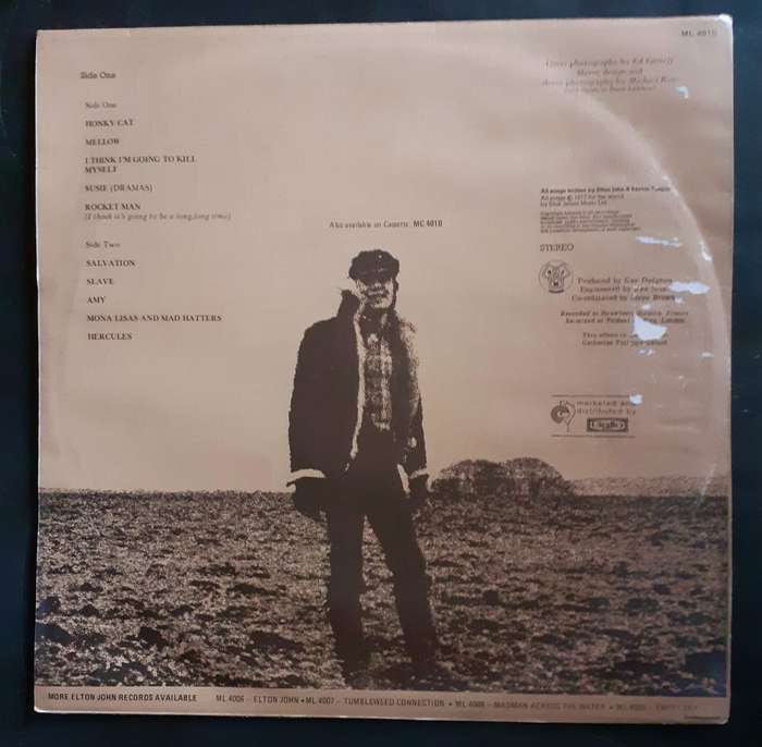 Elton John - Honky Chateau LP Vinyl Record