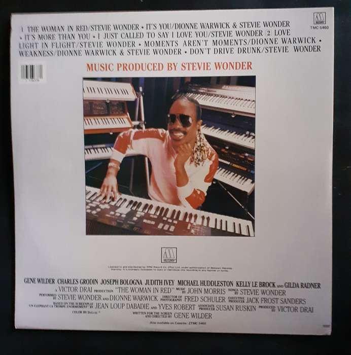 The Woman In Red (Original Motion Picture Soundtrack) LP Vinyl Record