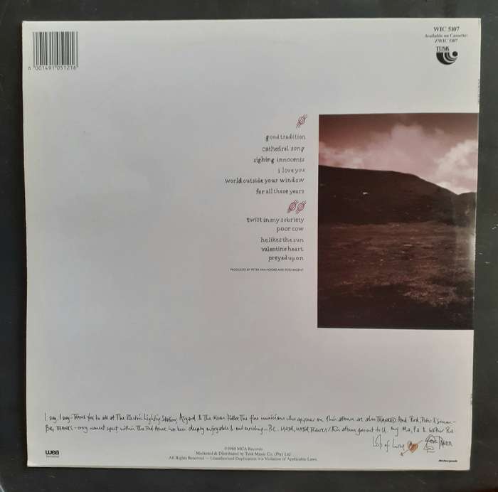 Tanita Tikaram - Ancient Heart LP Vinyl Record