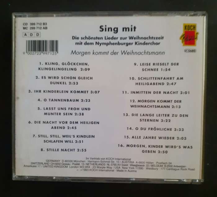 Sing Mit (CD)
