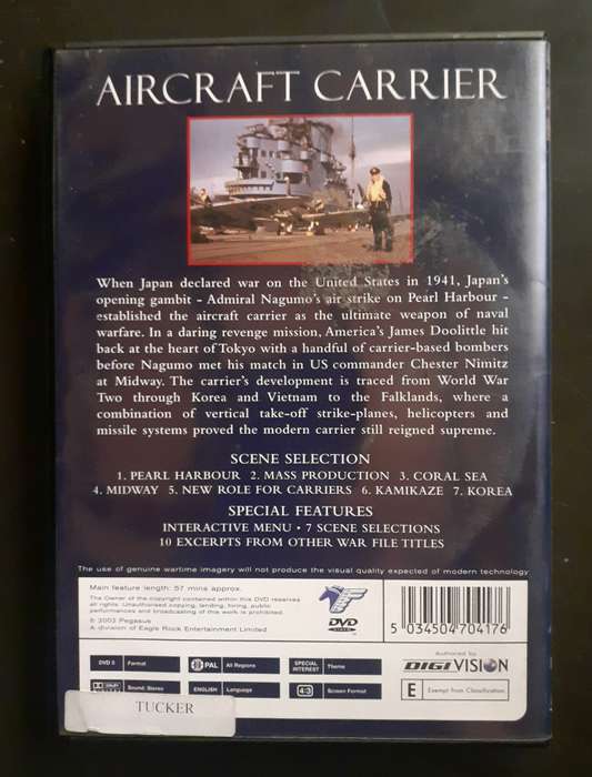 Aircraft Carrier - The Story of The Aircraft Carrier (DVD)