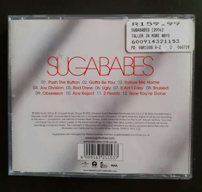 Sugababes - Taller In More Ways (CD)
