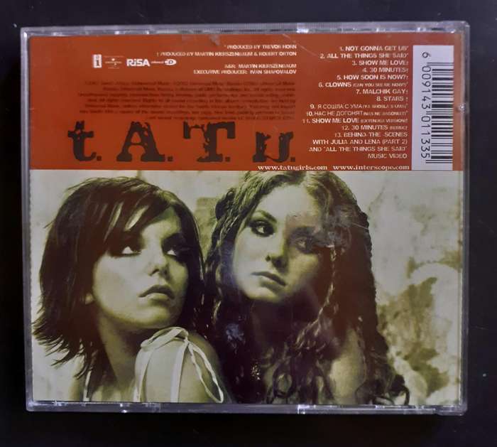 t.A.T.u. - 200 KM/H In The Wrong Lane (CD)