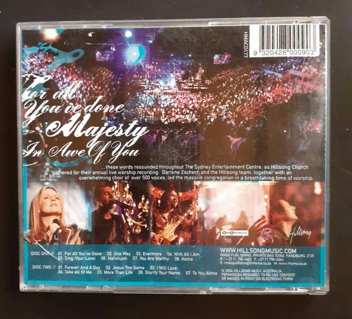 Hillsong 2 For All You've Done (2 CD Set)