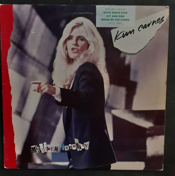 Kim Carnes - Mistaken Identity LP Vinyl Record
