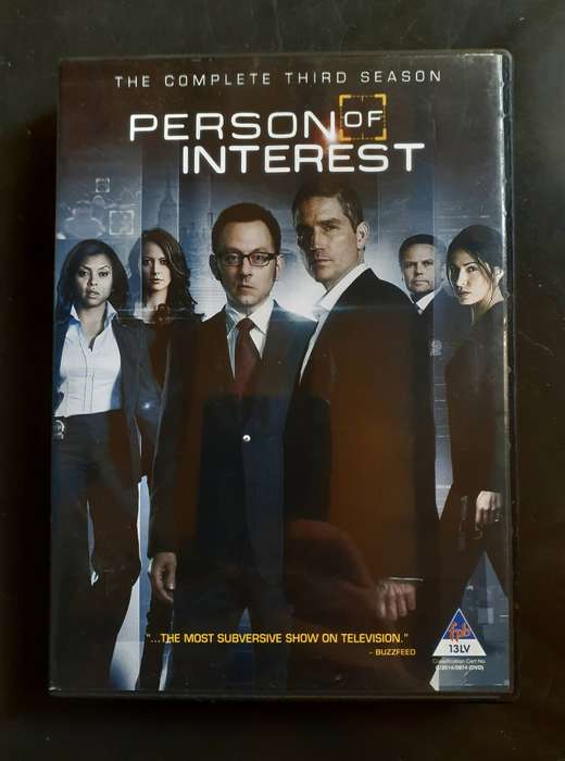 Person of Interest - The Complete Third Season (6 DVD Set)