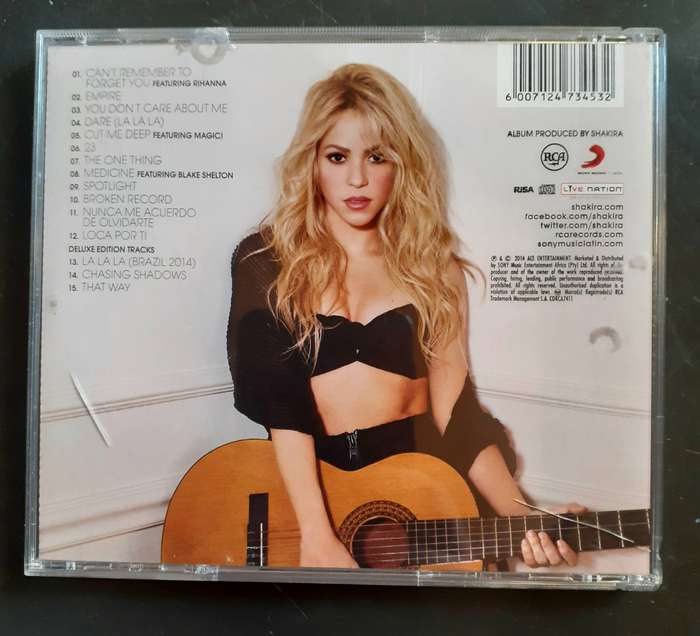 Shakira - Shakira. (CD)