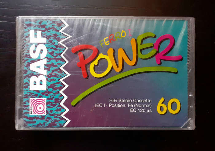 BASF FERROI POWER 60 Blank Cassette Tape