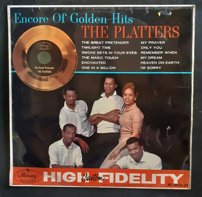 The Platters - Encore Of Golden Hits LP Vinyl Record - USA Pressing