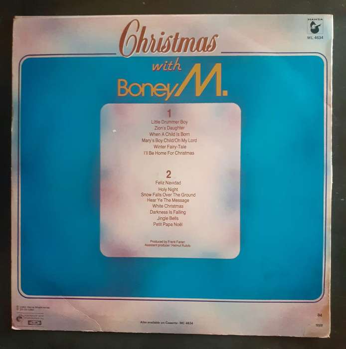 Boney M. - Christmas with Boney M. LP Vinyl Record